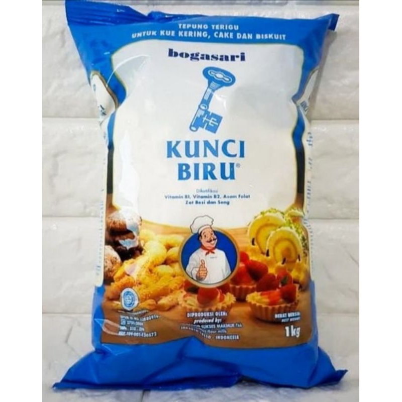 

Tepung Kunci Biru Kemasan 1kg