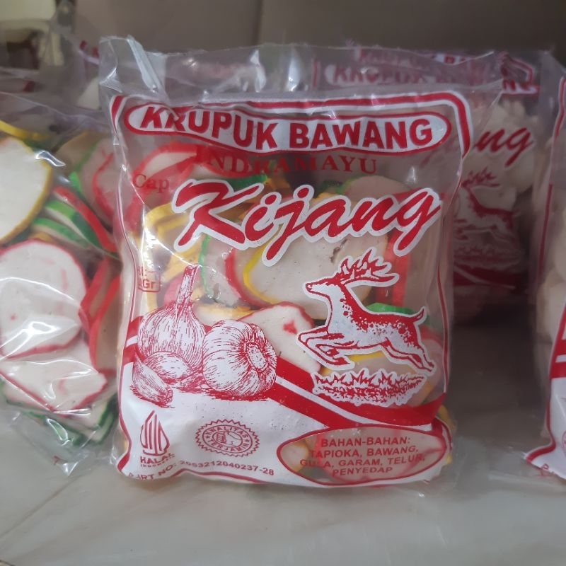

Kerupuk Bawang Cap Kijang 200 Gram Kerupuk Indramayu