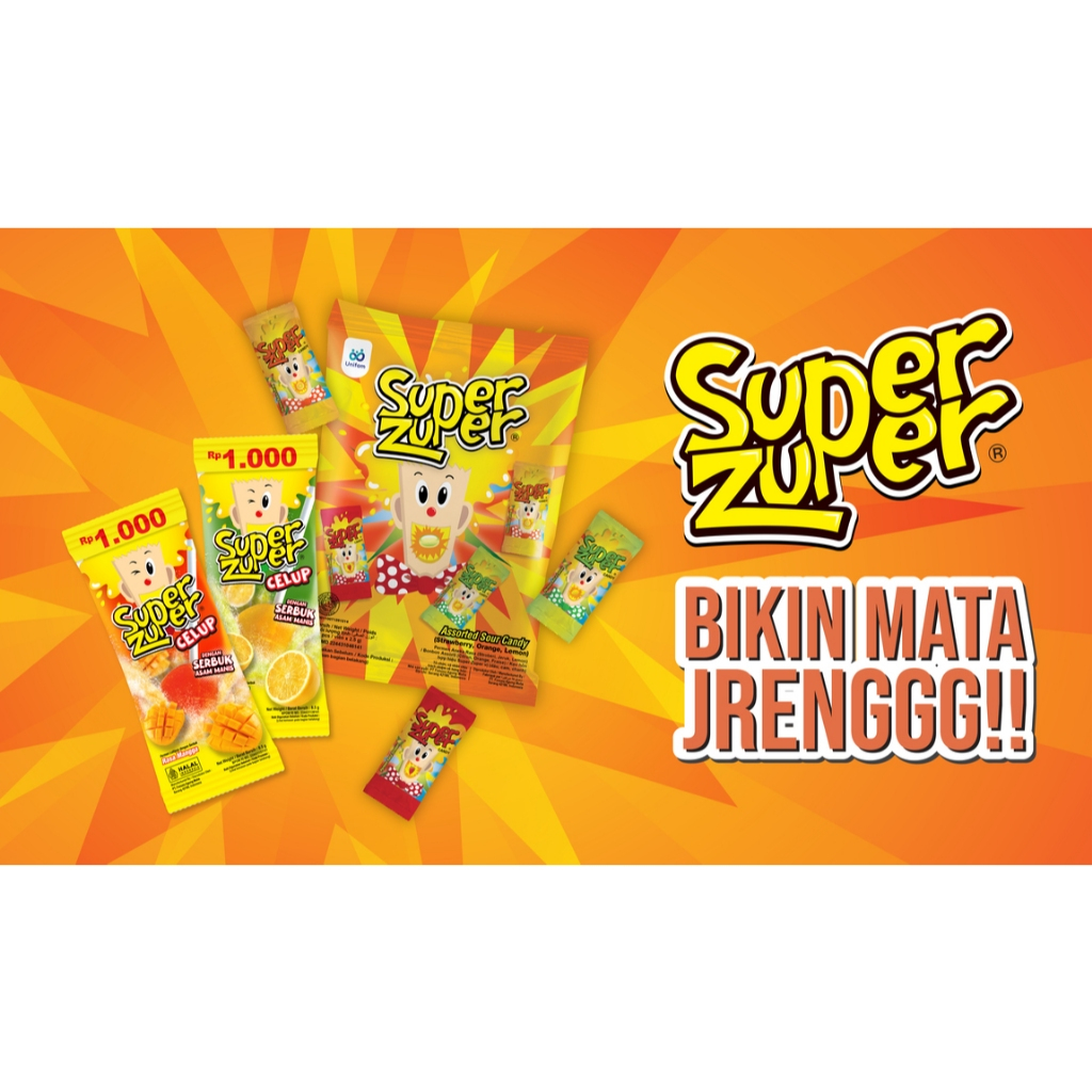 SUPER ZUPER MIXBAG 125gram x 50pcs