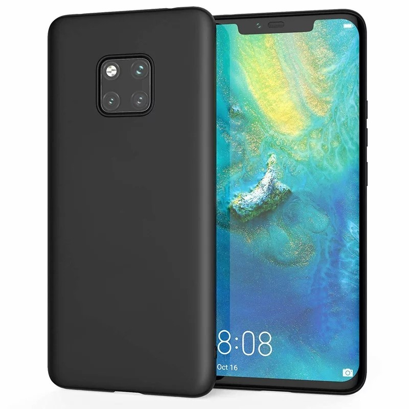 HUAWEI MATE 20 / 20 PRO CASE MATTE SOFT BLACK SLIM PREMIUM