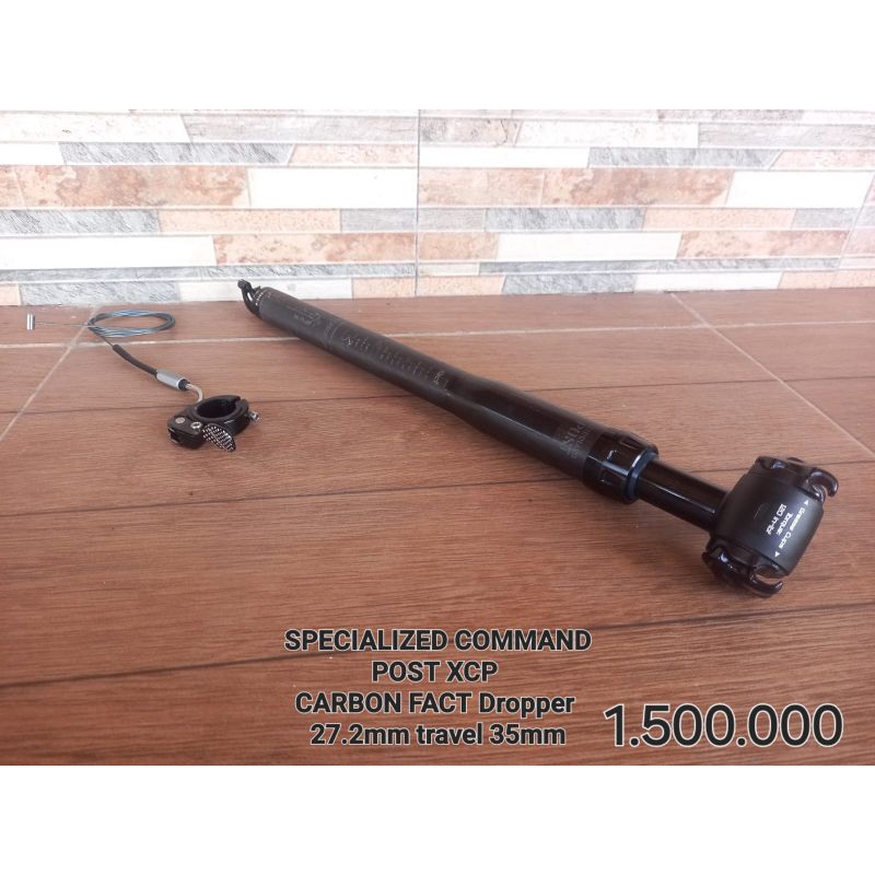 seatpost dropper specialized command post xcp carbon fact 27.2mm travel 35mm 27.2