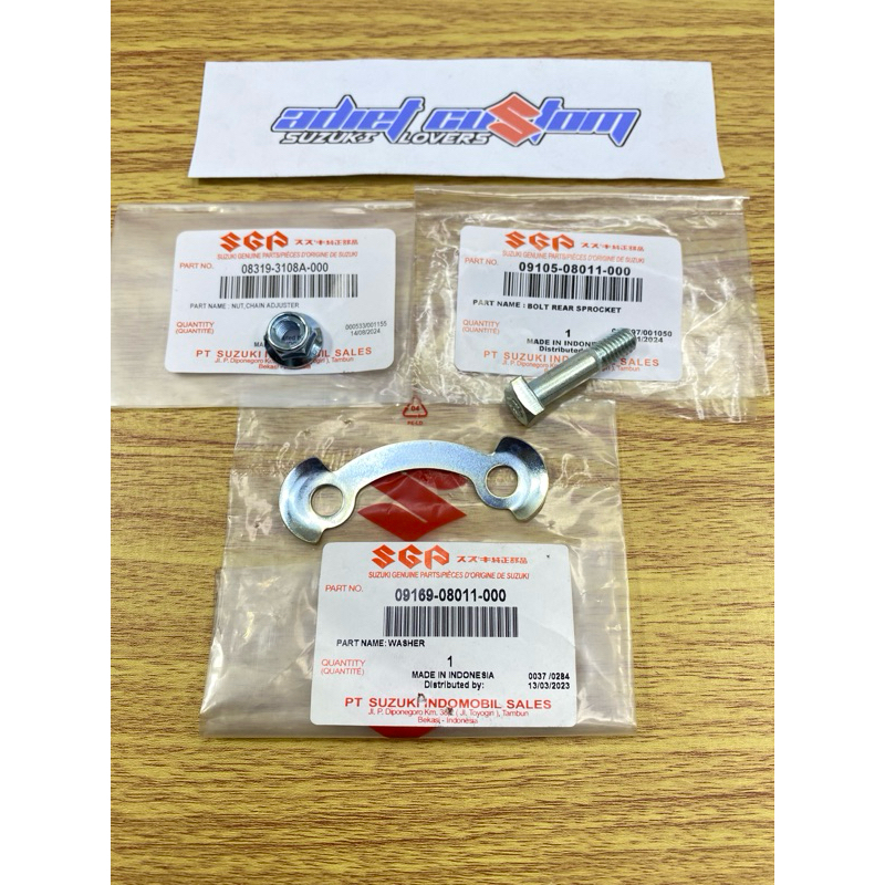 SET BAUT MUR KANCING GEAR BELAKANG SATRIA FU SMASH OLD SATRIA 2TAK SHOGUN TITAN AXELO