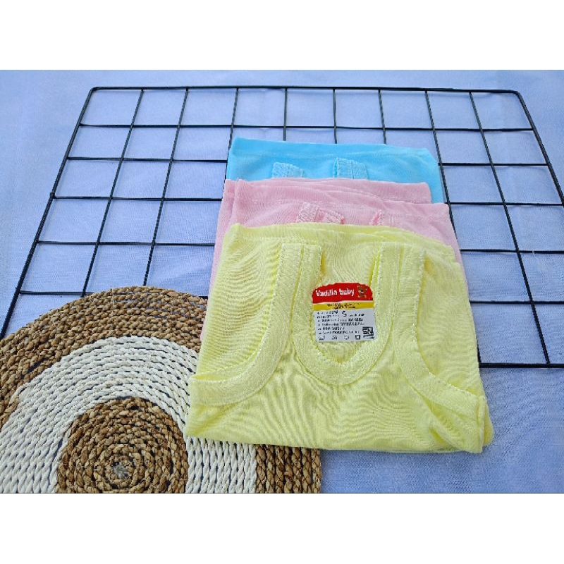 12 pcs Singlet / kaos dalam anak perempuan 0-9 tahun / dalaman anak perempuan