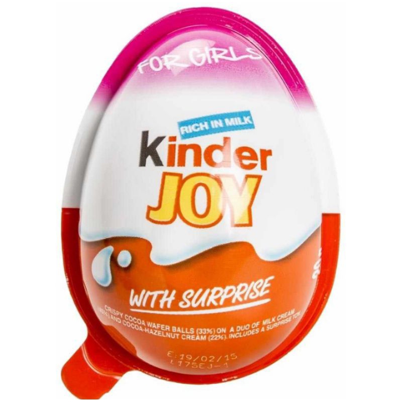 

Kinder Joy cokelat crispy dengan kejutan girls / boys 20 g