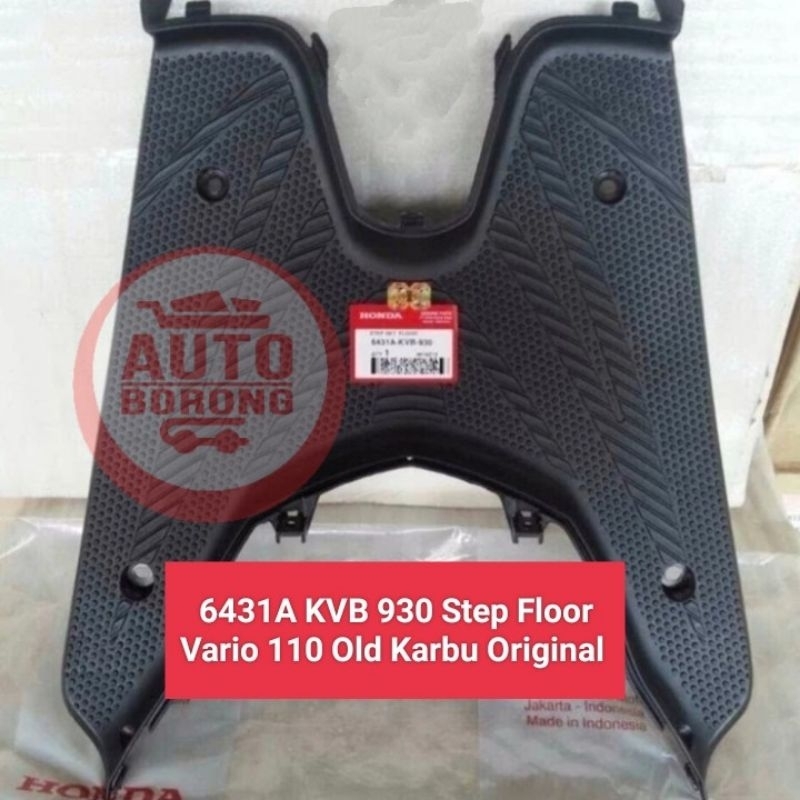 6431A KVB 930 Step Floor Pijakan Lantai Vario 110 Old Karbu Honda Original Genuine Part Motor Motorc