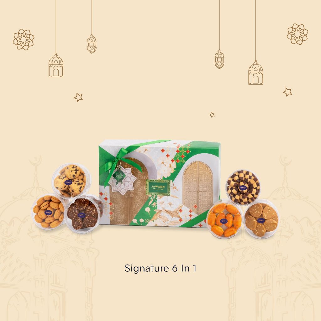 

Jawara Signature Cookies 6 in 1 | Jawara Roti & Kue | Hampers Lebaran