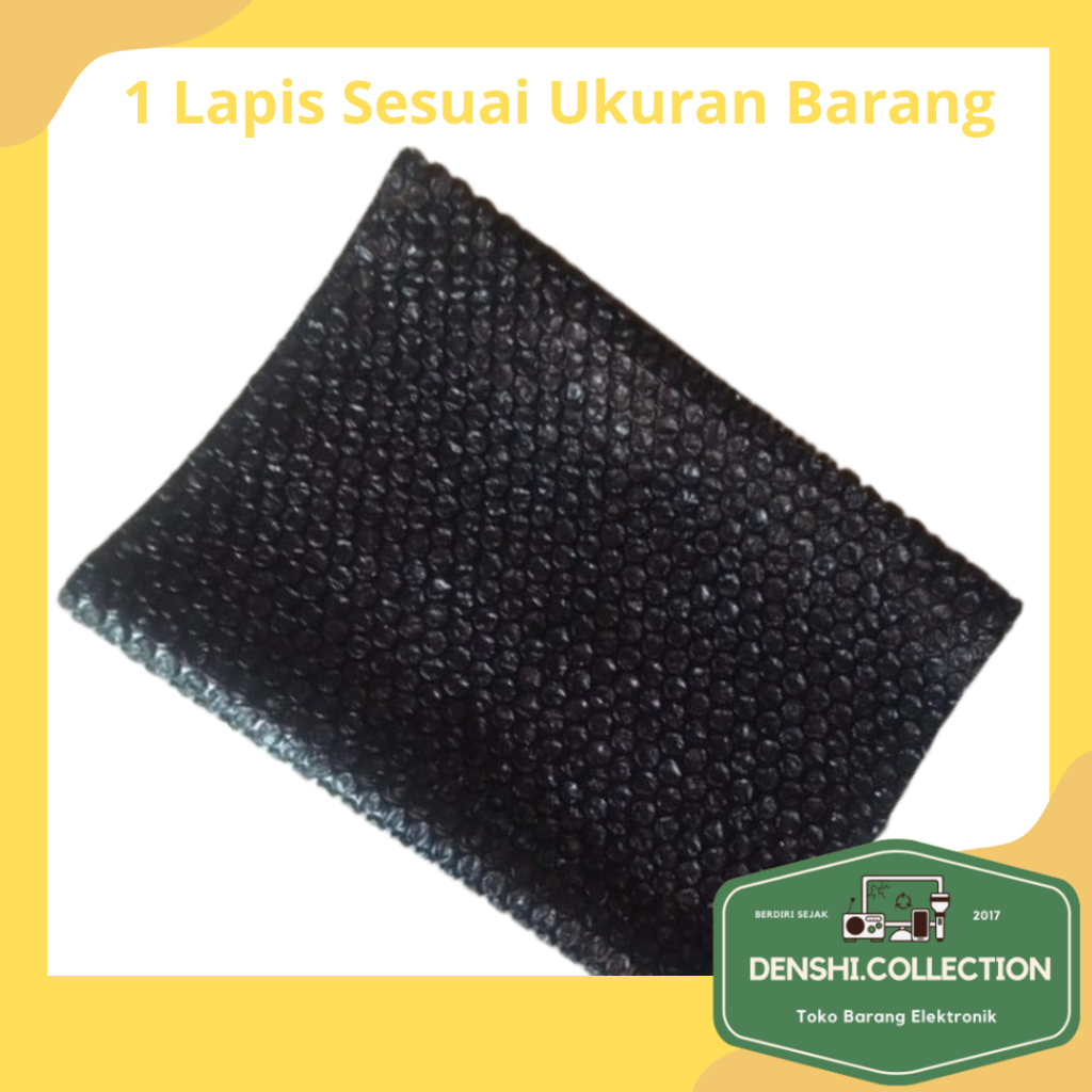 

Bubble Wrap Tambahan Agar Paket Lebih Aman Saat Dikirim (1 Lapis Saja Sesuai Barang)