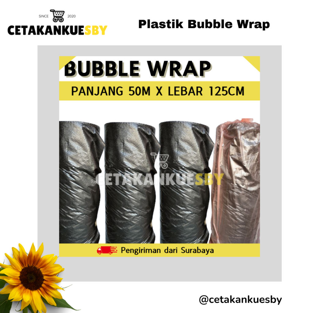 

(CKS) Plastik Bubble Wrap | Bubble Wrap 50 METER Bubble Wrap Packing