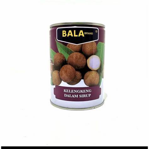 

bala longan syrup dalam kaleng (buah kelengkeng dalam kemasan kaleng)