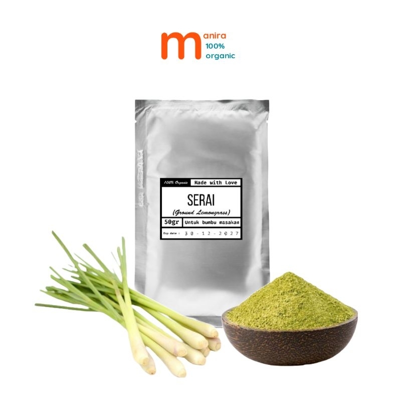 

50GR SERAI BUBUK ORGANIK/SERAI POWDER (REPACK)