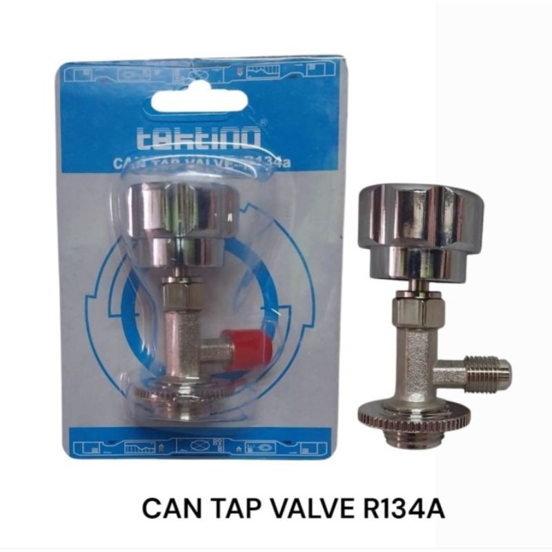 Can Tap Kran Freon Kaleng Alat Isi Freon Kaleng AC Mobil AC Rumah AC Kulkas Asli Original