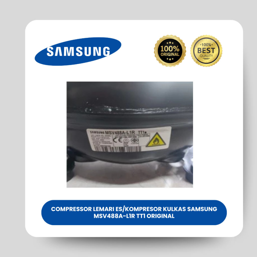 COMPRESSOR LEMARI ES/KOMPRESOR KULKAS SAMSUNG MSV488A-L1R TT1 ORIGINAL