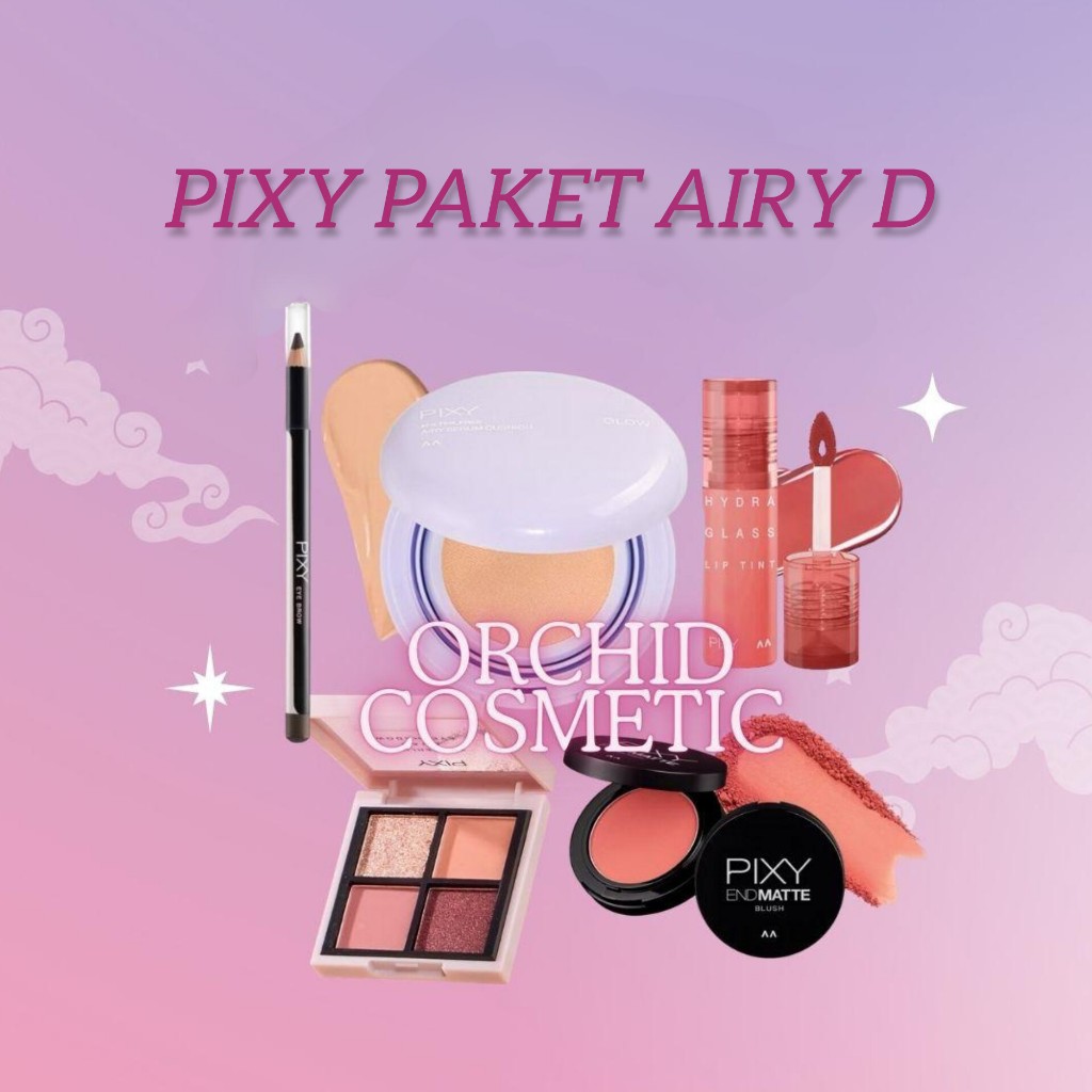 PIXY PAKET AIRY D / PAKET MAKEUP LENGKAP