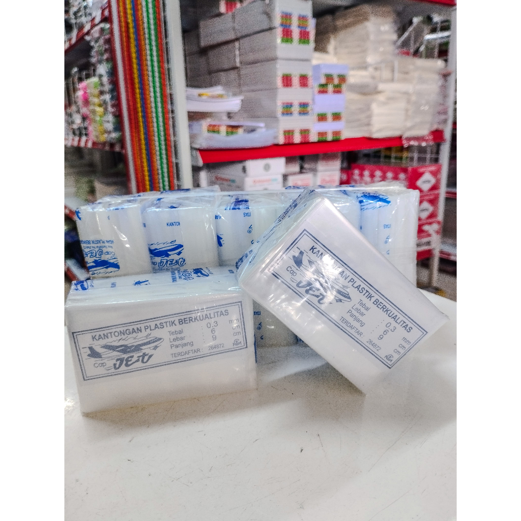 Plastik Kantong Jet 6x9