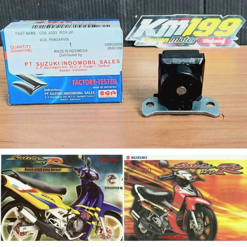 Pulser Spull Suzuki Satria 2 Tak RU 120 Lumba Hiu LSCM Original SGP