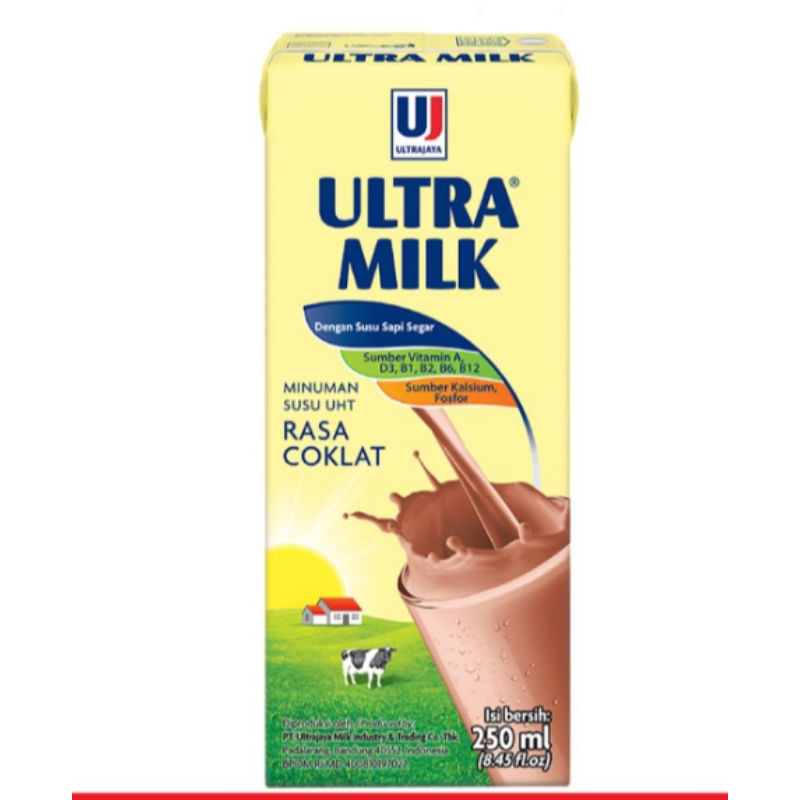 

PROMO Ultra Milk Susu UHT Cokelat Kotak 250 ml