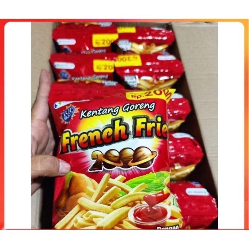 

French fries 2000 1 renteng (hrga ecer 3000an)