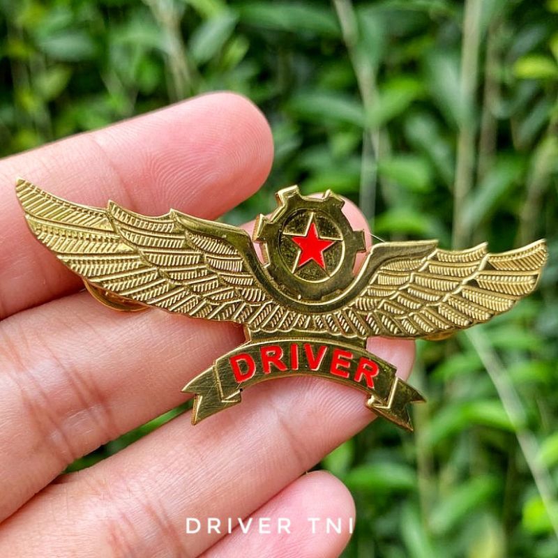 Brevet Brivet Wing Driver TNI