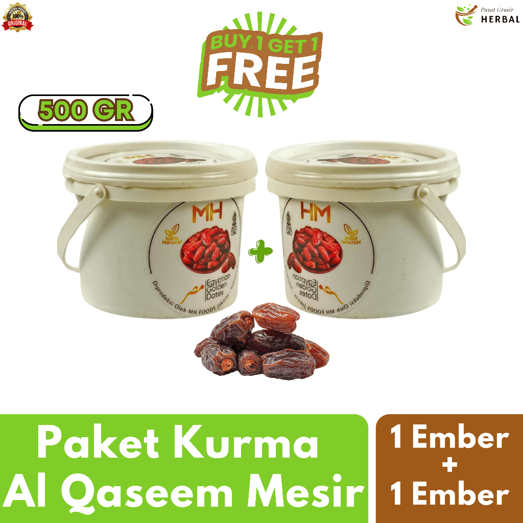 

Paket Bundling Kurma Al Qassim 2 Ember Madu Mesir Asli 500Gr Murah Korma Oleh Oleh Haji & Umroh Arab