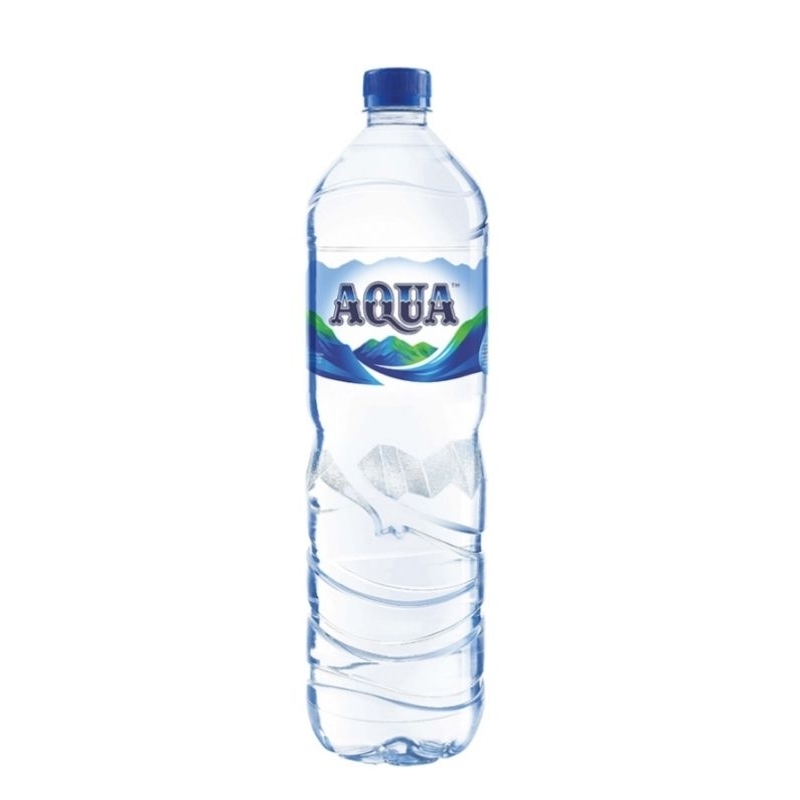 

air mineral 1.5 l aqua