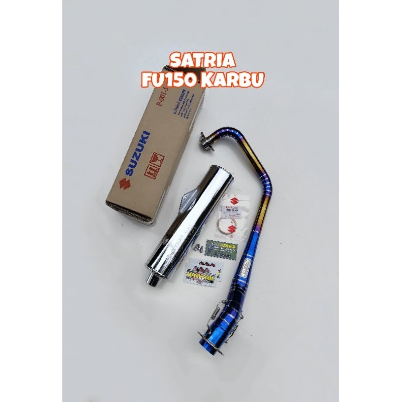 Knalpot/Silincer Satria Fu Thailand/ CBU pnp di Satria Fu karbu