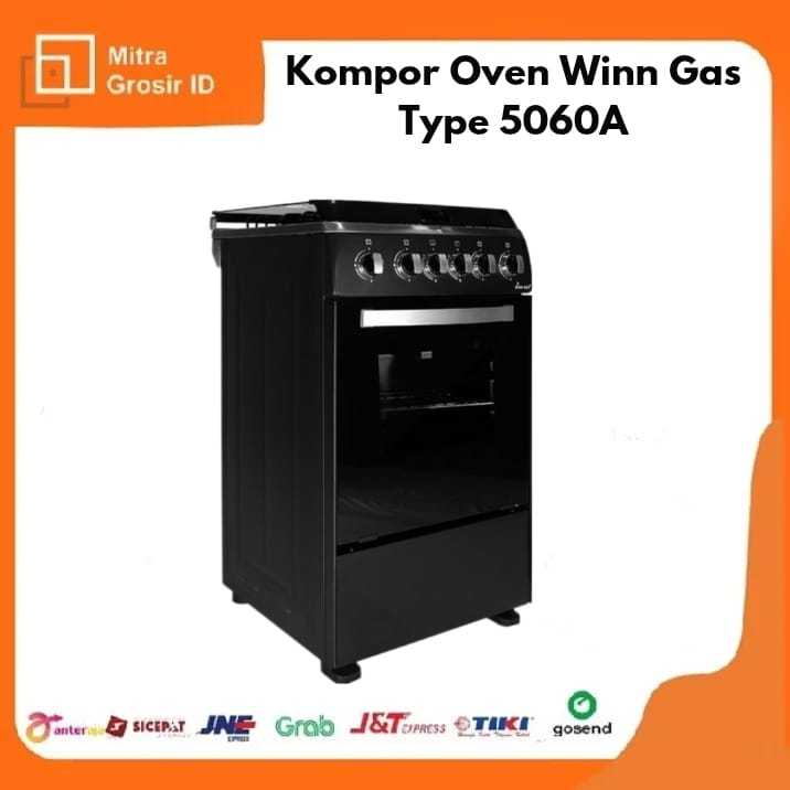 Winn Gas Kompor Freestanding 4 Tungku + Oven Winn Gas 5060 / Kompor + Oven Winn Gas Freestanding 506