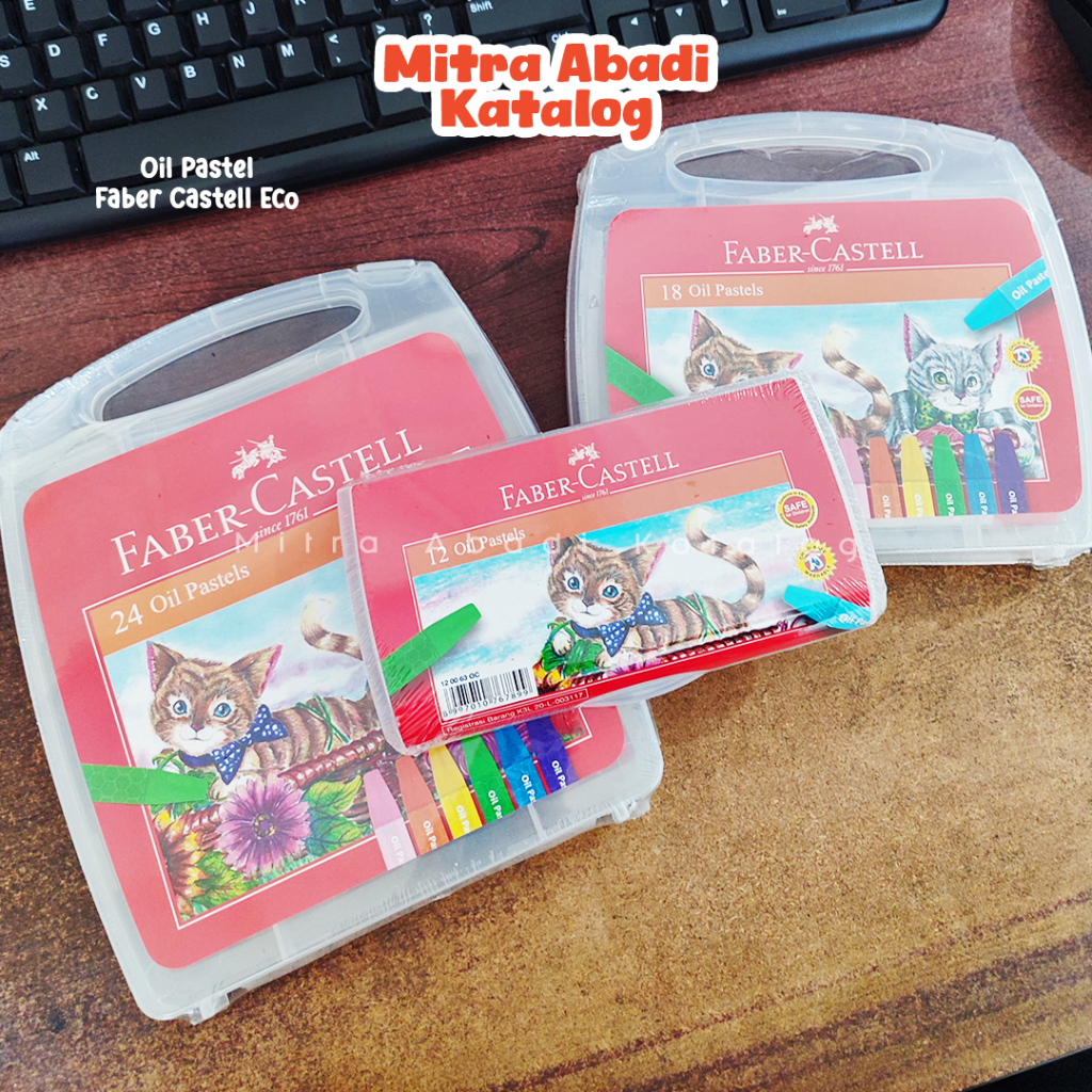 

OIL PASTEL FABER CASTELL HEXA ECO / faber castel original crayon krayon hexagonal 12 18 24 warna pewarna alat menggambar mewarnai anak pastel non toxic murah alat tulis sekolah atk murah lengkap / mitra abadi stationery jogja