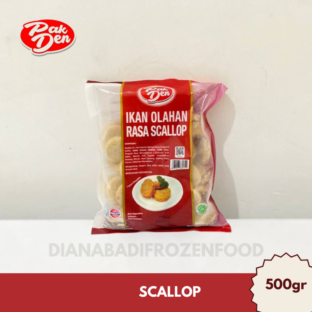 

PAK DEN Scallop 500gr