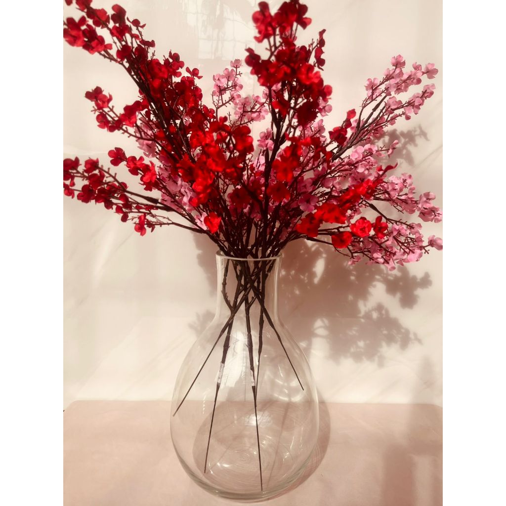 Vas Silinder Kaca Vas Bunga Tinggi  Vas Kaca Besar