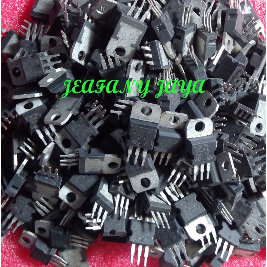 STP75NF75 P75NF75 75V 80A Power MOSFET N-channel