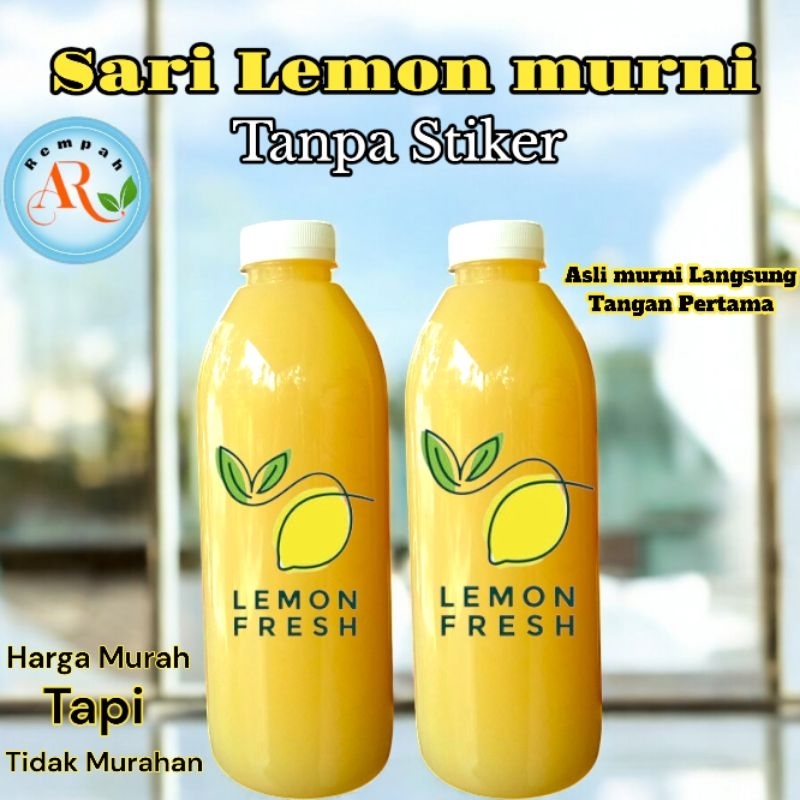

Sari Lemon Murni 500ml Bonus Lemon Kering