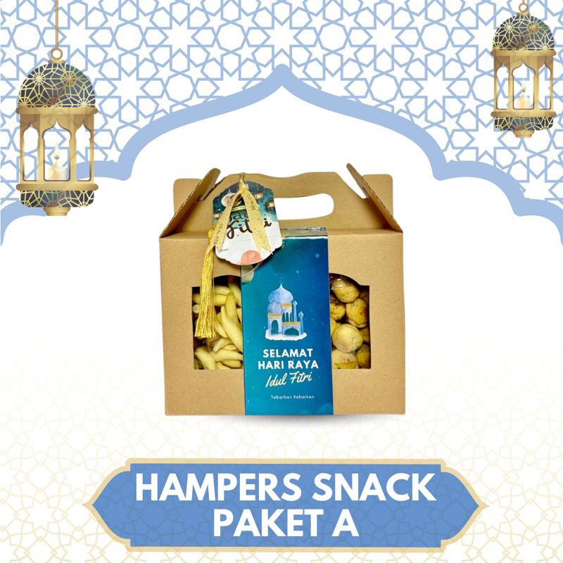 

hampers snack lebaran paket A pilih varian