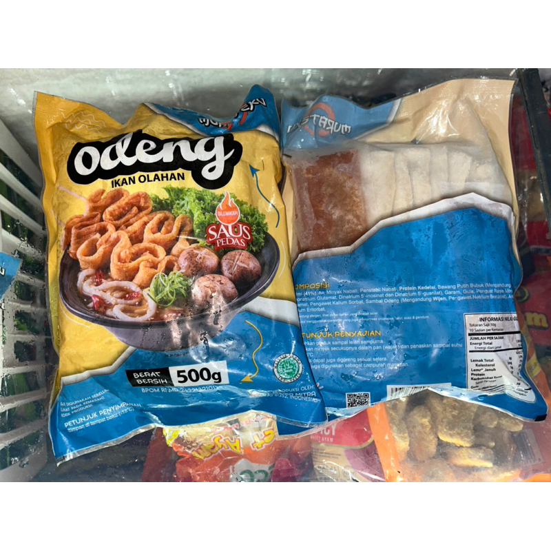 

Oderang Murateku 500gr Free Sambal