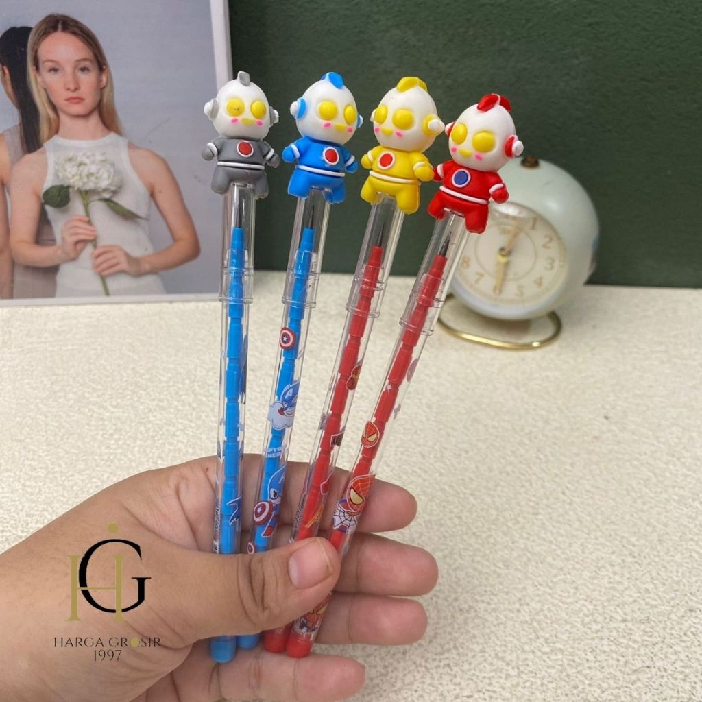 

1 PCS PENSIL SUSUN PENSIL SUSUN ULTRAMAN PS-1099 PENCIL TEMRURAH LUCU IMUT KADO UNIK AESTHETIC COD