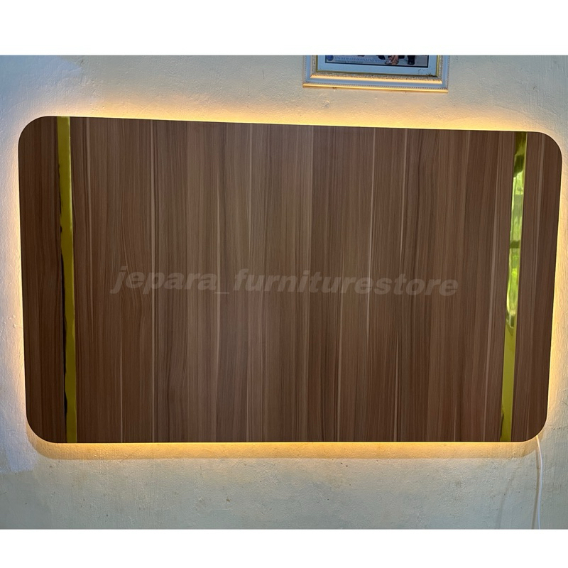 Backdrop tv melengkung | backdrop tv estetik | backdrop tv