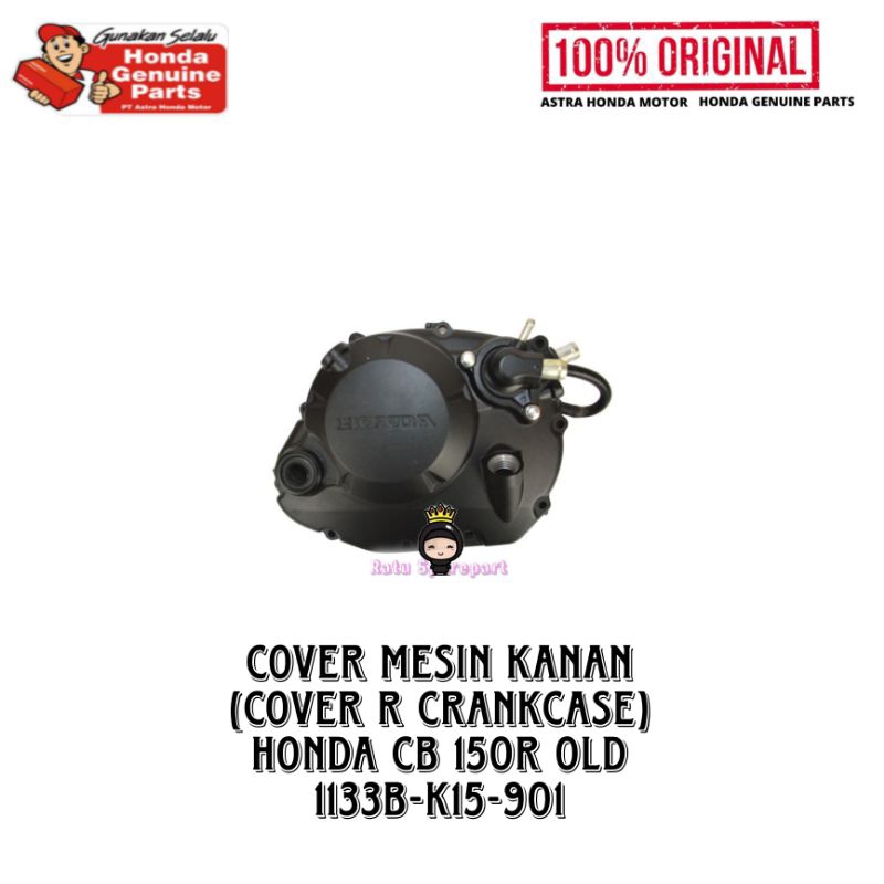 Cover R Crankcase (Tutup Mesin Kanan) - 1133BK15901 - Cover R Crankcase CB 150R Old - Tutup Kopling 