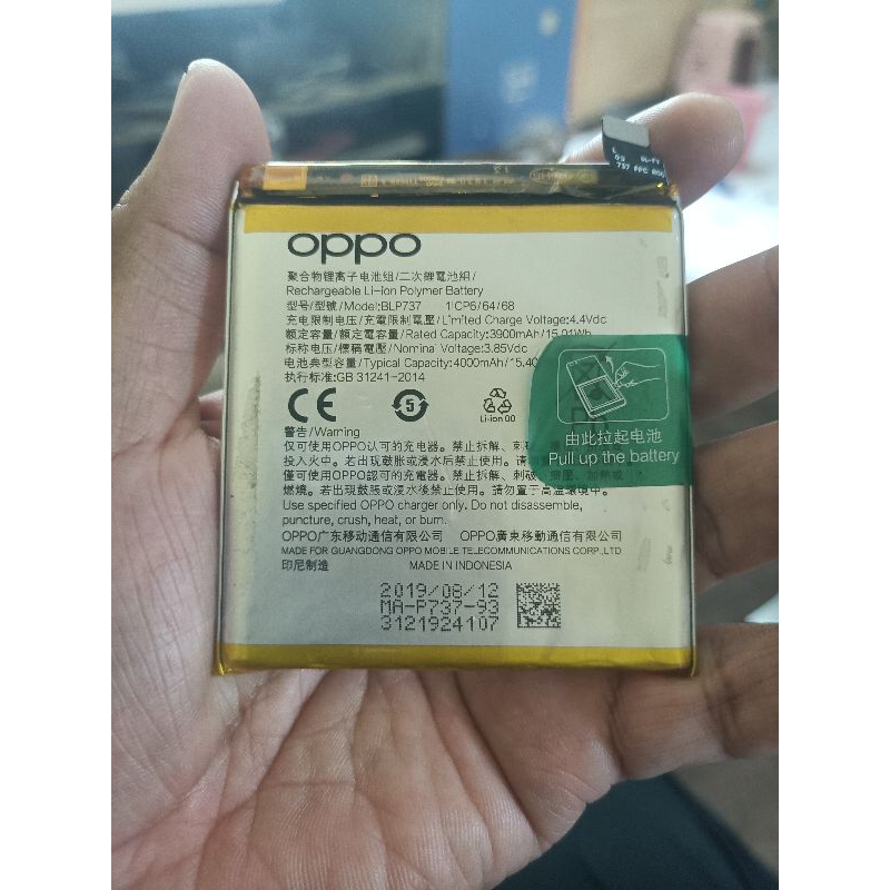 Batrei Ori Copotan Oppo Reno 2F