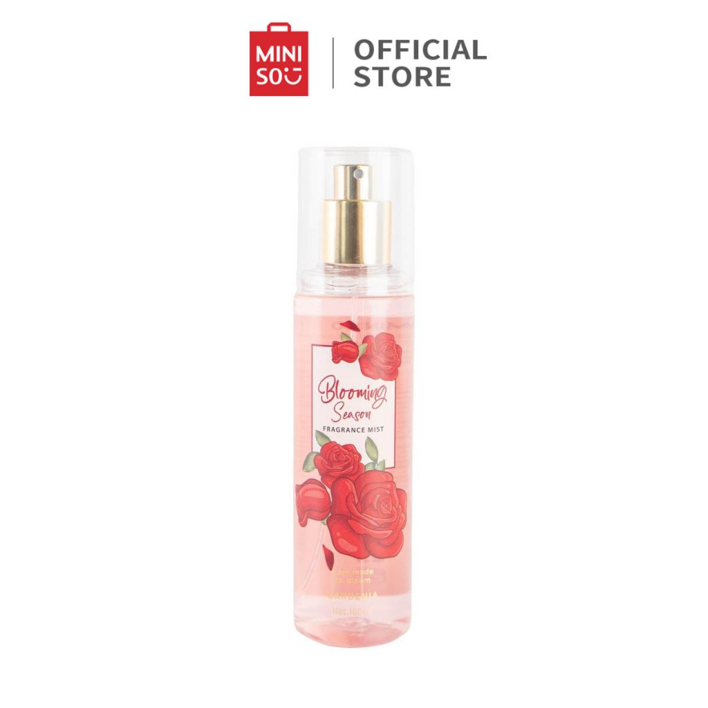 Miniso Body Spray Pria dan Wanita Fragrance Spray Blooming Season Fragrance Mist Penyegaran Tahan La