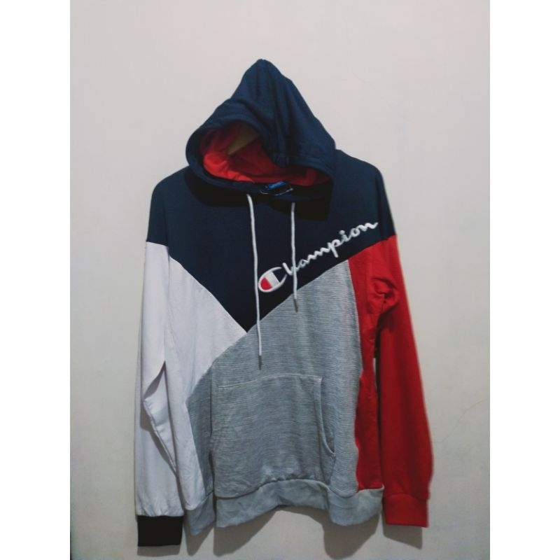 Hoodie Champion Color block Second