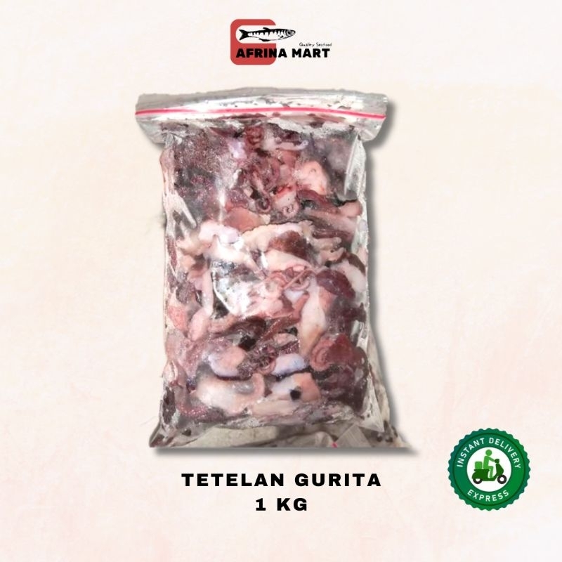 

Tetelan Gurita 1 kg Frozen - Kirim Instant Afrina Mart