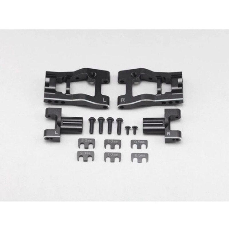 Y2-008RAA Yokomo Aluminum adjustable rear ”H” arm kit for YD-2/YD-4
