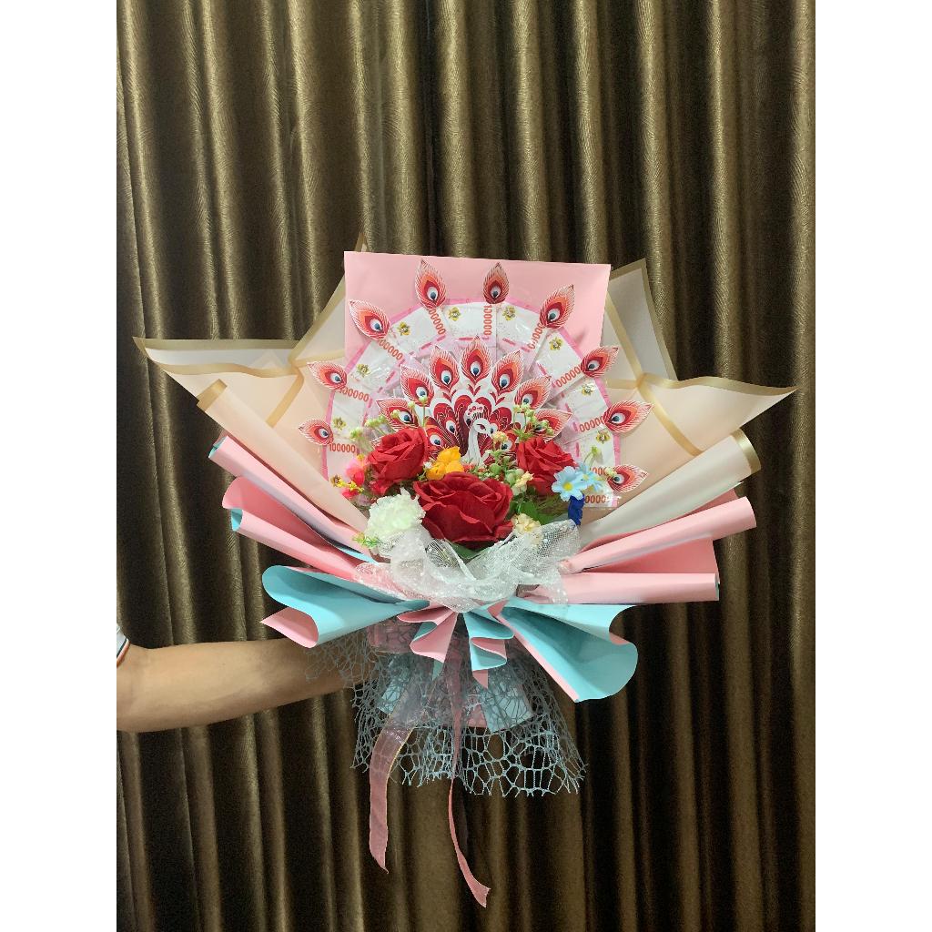 [VIAL.FLORIST] | BUKET/BOUQUET UANG ASLI | BUKET/BOUQUET UANG PALSU | BUKET/BOUQUET BUNGA ARTIFICIAL