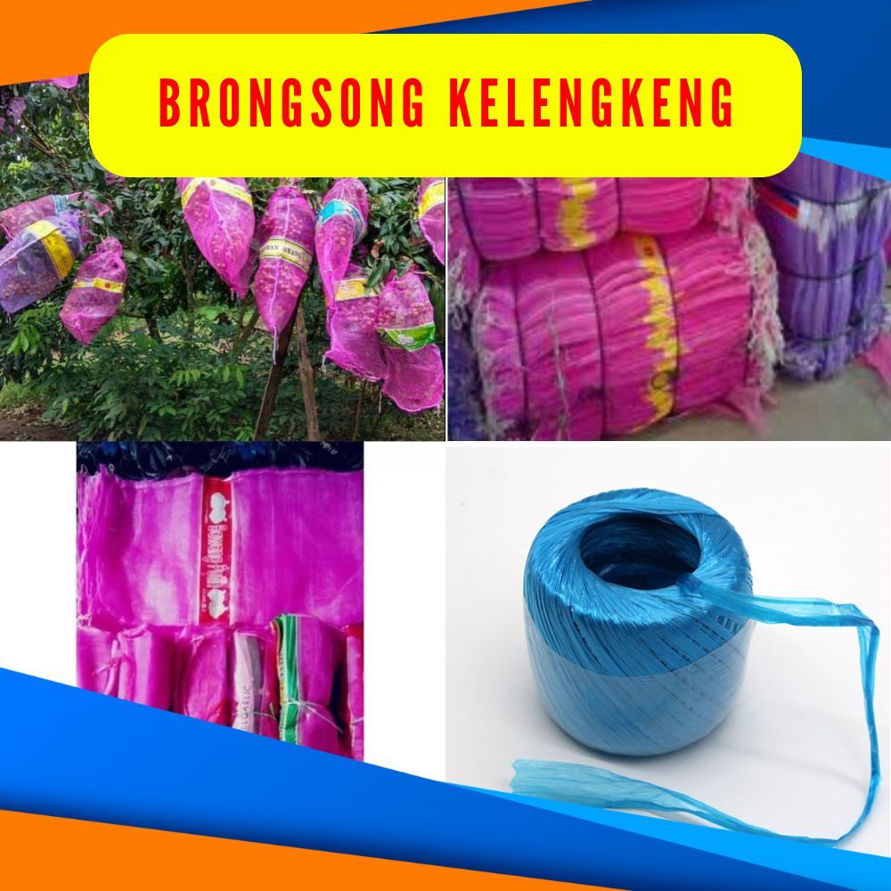 PROMO. ISI 10 PCS Brongsong  Kelengkeng Baru, Pembungkus Pohon Kelengkeng , Pembungkus Buah Kelengke