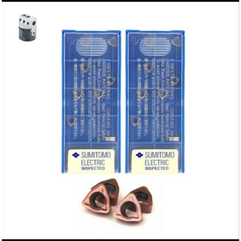 INSERT UDRILL WCMX030208 . Insert Udrill wcmx 030208 sumitomo baru. Insert Udrill