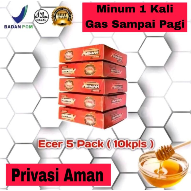 

Madu Bubuk Herb HP HIP3R Ecer 5 Pack 10 btr - ECER - Syrup, Honey