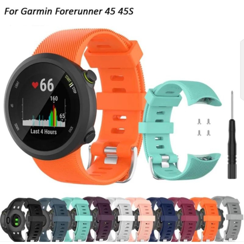 Strap Silicone / Tali jam Garmin Forerunner 45 / 45S / Swim 2