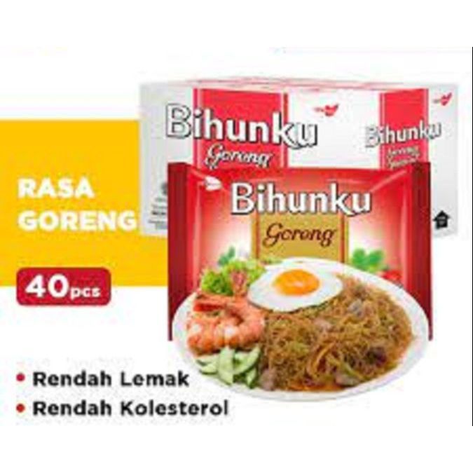 

Bihunku Bihun Instant Kuah & Goreng 1 Dus Kemasan 55 Gram Isi 40 Pc All Varian Rasa