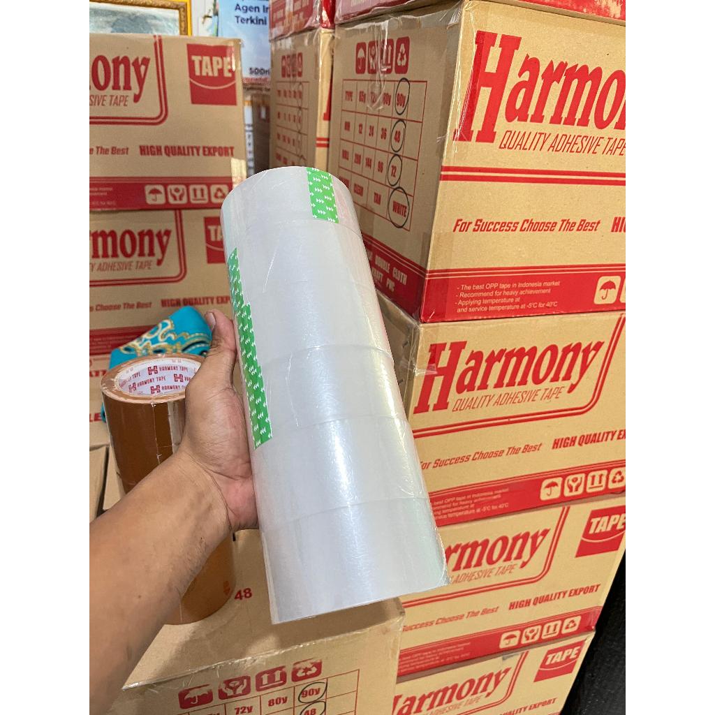 

LAKBAN COKLAT BENING 48X90Y HARMONY KUALITAS TERBAIK JAMIN LENGKET LAKBAN TEGAL 90Y