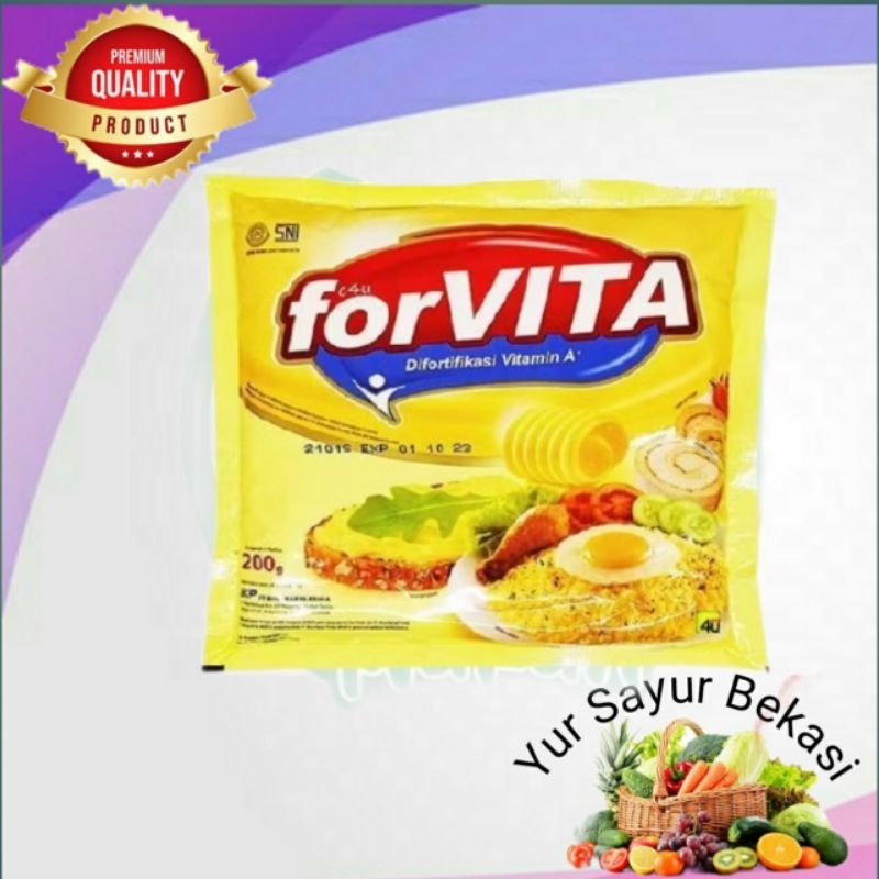 

Forvita Margarine 200gr.