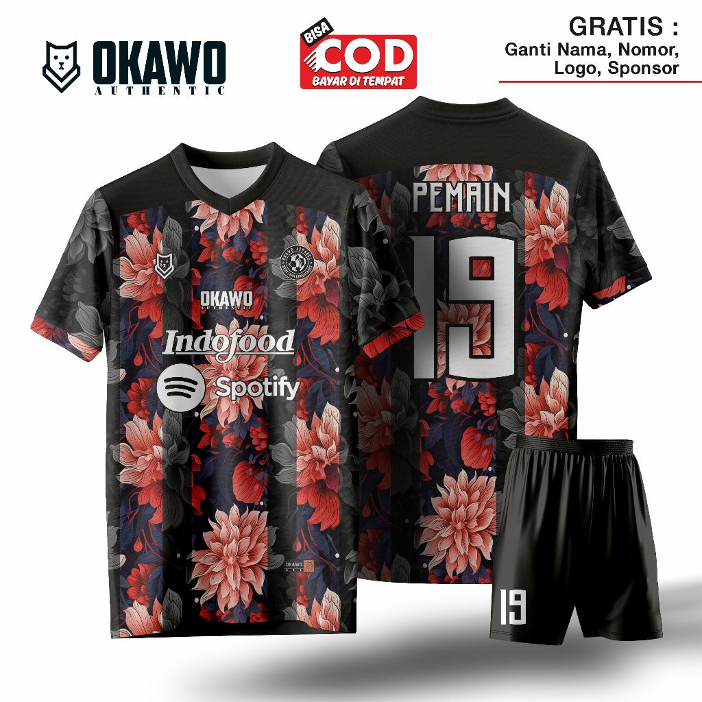 Jersey Futsal - Jersey Sepak Bola | Okawo Florida Dub Jersey - Tropical Edition